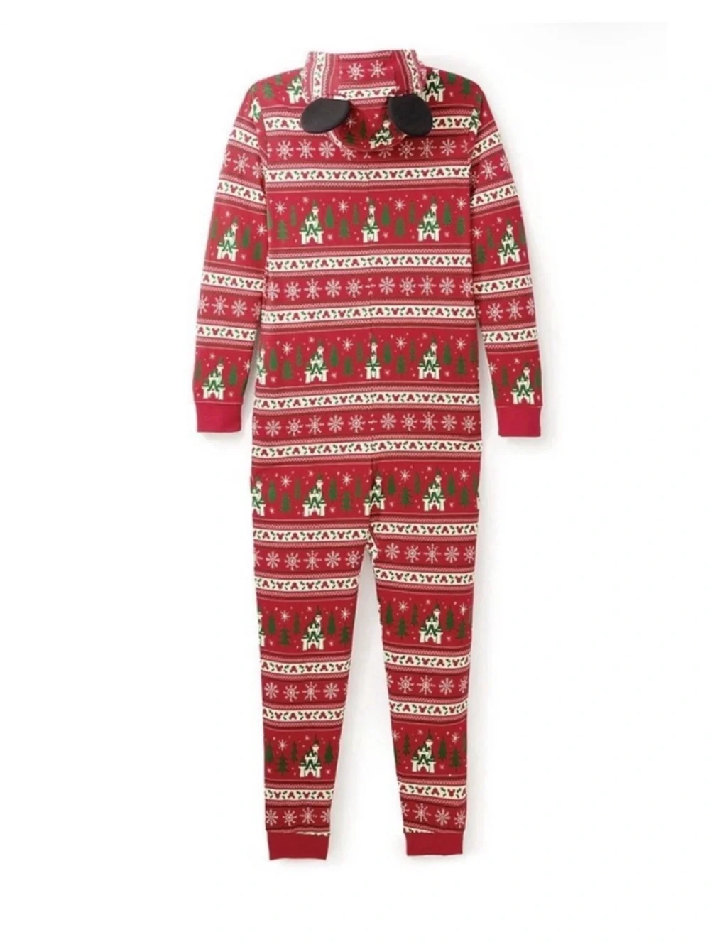 Disney Mickey Mouse Holiday Icon Kids One-Piece Pajamas NWT Never Worn
